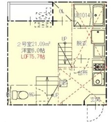 物件間取画像